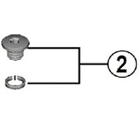 Shimano Spares ST-EF505 bleed screw M5 x 4.5 mm with O-ring