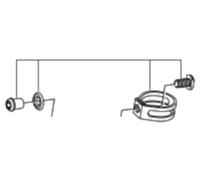 Shimano Spares ST9000 clamp band unit
