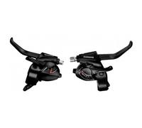 Shimano ST-EF41 EZ Fire Plus MTB Bike Bicycle Black STI Levers - 6 Speed