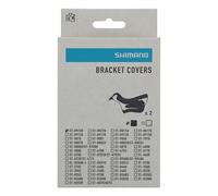 Shimano St-r9250 Lever Rubbers 2 Units One Size Black