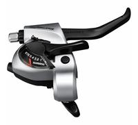 Shimano Tourney Tx St-tx800 Right Brake Lever With Shifter Silver 8s 8s Silver
