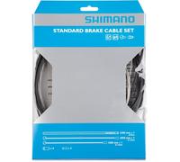 Shimano Standard Road / MTB Bike Brake Cable Set - Black (Polymer Coated)