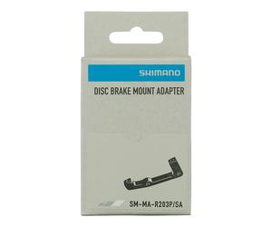 Shimano Std.m800/765/525 203 Mm Rear Disc Brake Caliper Adapter 203 mm Black