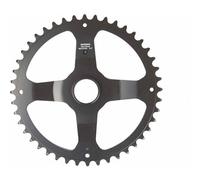 Shimano STEPS SM-CRE50 STEPS chainring, black/silver, 44T without chainguard