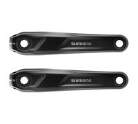 Shimano Steps EM600 Crank Arm Set - Black / 165mm
