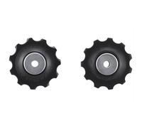 Shimano Deore RD-M6000 SGS Tension & Guide Pulley Jockey Wheels - Black / 10 Speed / SGS Black