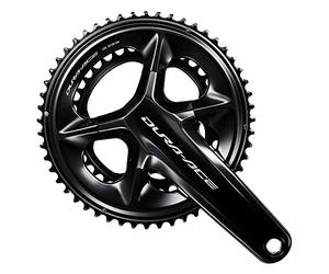 SHIMANO The heart of the Bicycle, ensures that no part of your pedaling is wasted. Compact crank in a new industry standard with low weight and rigid construction.