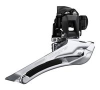 Shimano Tiagra Fd-r4000 31.8 Mm Front Derailleur Silver 2 x 11s 2 x 11s Black / Silver