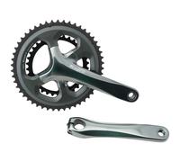 Shimano Tiagra FC-4700 Crankset - 165mm 10-Speed 50/34t 110 Asymmetric BCD Hollowtech II Spindle Interface Gray
