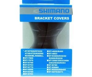 Shimano Tiagra GRX ST-4720/4725/RX400 Bracket Cover Set Shifter Lever Hood Black