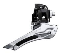 Shimano Tiagra Fd-r4000 Front Derailleur Silver 2 x 11s 2 x 11s Black / Silver