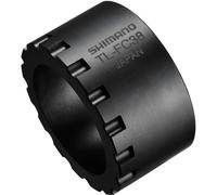 SHIMANO Unisex 4524667903420 REMOVAL KEY CROWN SHIM. TL-FC38 STEPS E6000/600, Black