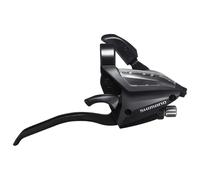 SHIMANO 3 x 8 V Black Shifters for Bicycles, Adults, Unisex, Multicoloured, One Size