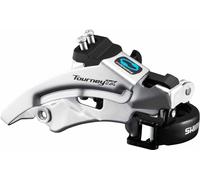 Shimano FD-TX800 Tourney TX front derailleur, top swing, dual pull, for 42/48T