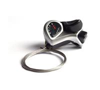 SHIMANO Tourney SLTX50R - Unisex Shift Lever, for Adults, One Size, Silver (This is only the right gear lever)