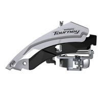 Shimano Tourney / TY FD-TY600 front mech triple; top swing; dual pull; 63-66 42T