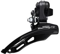 Shimano Tourney / TY FD-TZ510 6-speed MTB front derailleur, down swing, top pull