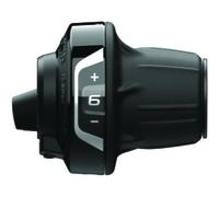 SHIMANO Unisex Slrv4006r SL-RV400 Revo Shifter, Right Hand, 6-speed, With Optical Gear Display, Black, 6-Speed EU