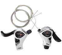SHIMANO Tourney/TY SL-TX50 Thumb Shifter Plus - Silver, 6 Speed