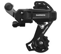 Shimano Rear Derailleur Tourney TY200, 6/7-speed, Direct Attachment, GS Medium Cage, Black