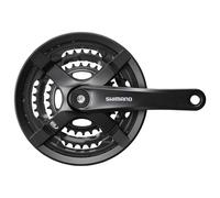 Shimano Tourney Ty501 6-8s Crankset 170 mm Black