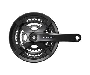Shimano Tourney Ty501 6-8s Crankset 175 mm Black
