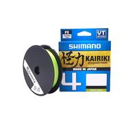 Shimano Tresse 4 Brins Kairiki 4 Mantis Green 300m - D.0,16mm - R.8,1Kg - LDM64TE1516030G