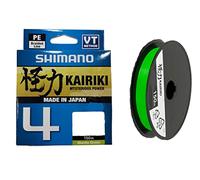Shimano Tresse 4 Brins Kairiki 4 Mantis Green 300m - D.0,19mm - R.11,6Kg - LDM64TE1819030G