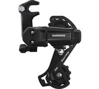 Shimano TY200 Tourney Rear Derailleur 6/7 Speed with Bracket GS Medium Cage Black