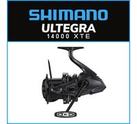 Shimano Fishing Ultegra Xte Spinning Reel Black 14000