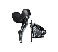 Shimano Ultegra R8020 STI Gear Shifter and Ultegra Disc Caliper Kit GREY LEFT - REAR