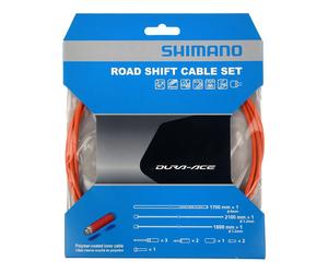 Shimano Ultimate 9000 Ot-sp41 Shift Cable Kit 1.2 x 1800/2100 mm Orange