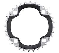 SHIMANO Unisex 44d M770/760/660 Triple 9v Disk Rotor, Grey, Uni EU