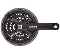 SHIMANO Unisex 4524667244295 FC-M361 ACERA 3x8V Crankset 22/32/44 Teeth X Crank:, Black, 70 Mm/42-32-22 Dents EU