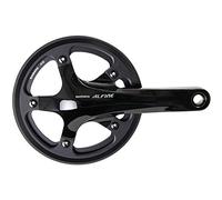 Shimano Unisex - Adult Alfine Crankset, Black, One Size