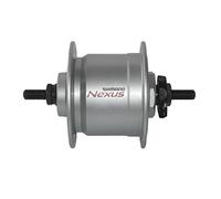 SHIMANO Unisex - Adult DHC3000 Hub Dynamo, Silver, One Size