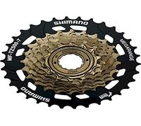 SHIMANO Unisex - Adult E-MFTZ5107434 Screw Ring, Brown/Black, 14-16-18-20-22-24-34 Teeth