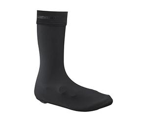 SHIMANO Unisex, Dual Rain Shoe Cover, Black, Size XL (44-46)
