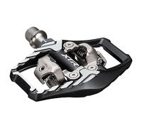 SHIMANO Unisex - Erwachsene Pedale-2091876000 Pedale, für Mountainbike, Aluminium, Schwarz, One Size