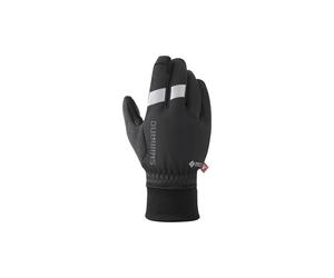 Shimano Unisex Windstopper Primaloft Gloves - Black (M) Size: M