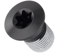 Shimano Spares FC-M8000 gear fixing bolt, M8 x 9 mm