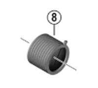 SHIMANO Unisex Y3gk44000 RD-R9250 P-tension Spring, Black