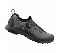 SHIMANO Unisex's Bicycle Shoes Sh-et701 Cycling, Black/White, 9 UK