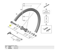 Shimano Wh-r9200-c50-tu-f Bearings One Size Black