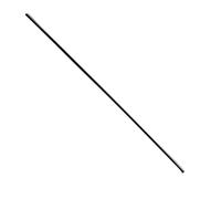 Shimano WH-RS11-R left hand spoke 305 mm
