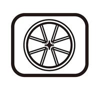 Shimano Wheels WH-RS171 700C wheel, 12x100mm E-thru, Center Lock disc, black, front