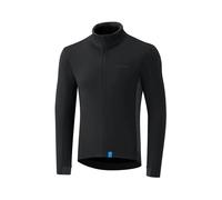 Shimano Wind Long Sleeve Windproof Men's Jersey, Black