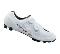 Shimano XC9 S-PHYRE MTB pure white black shoes - 44.5