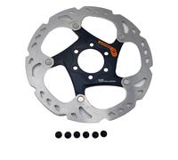 Shimano XT 180mm Disc Brake Rotor SM-RT86 Ice Tec 6 Bolt Fit Folding Bicycle