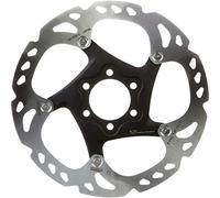 Shimano Deore XT SM-RT86-L Disc Brake Rotor - 203mm, 6-Bolt, Silver/Black
